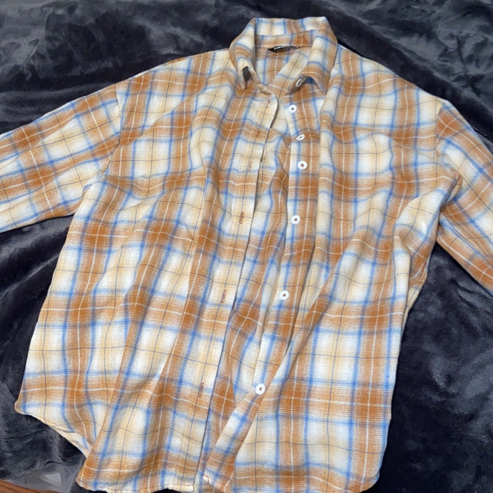 oversized flannel. never worn.